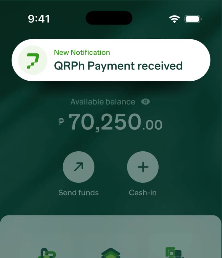 Payment notifications. In real time.