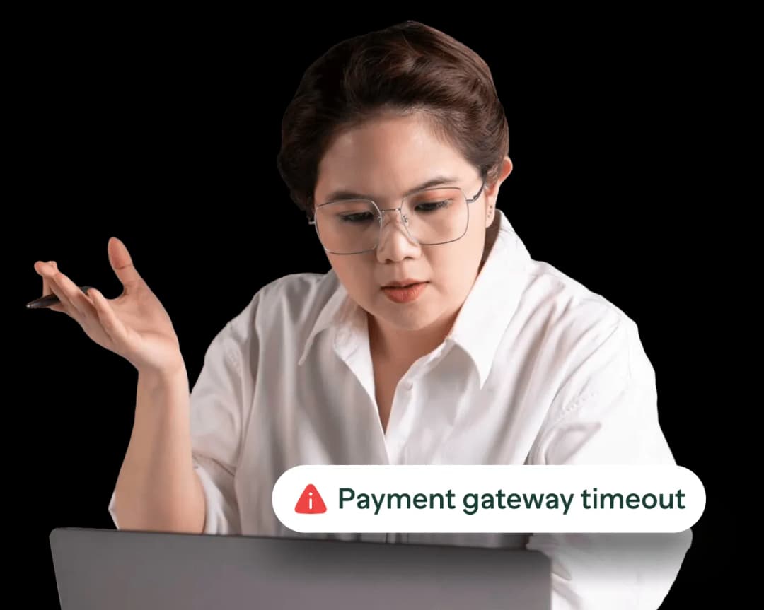 The old way of payment processing