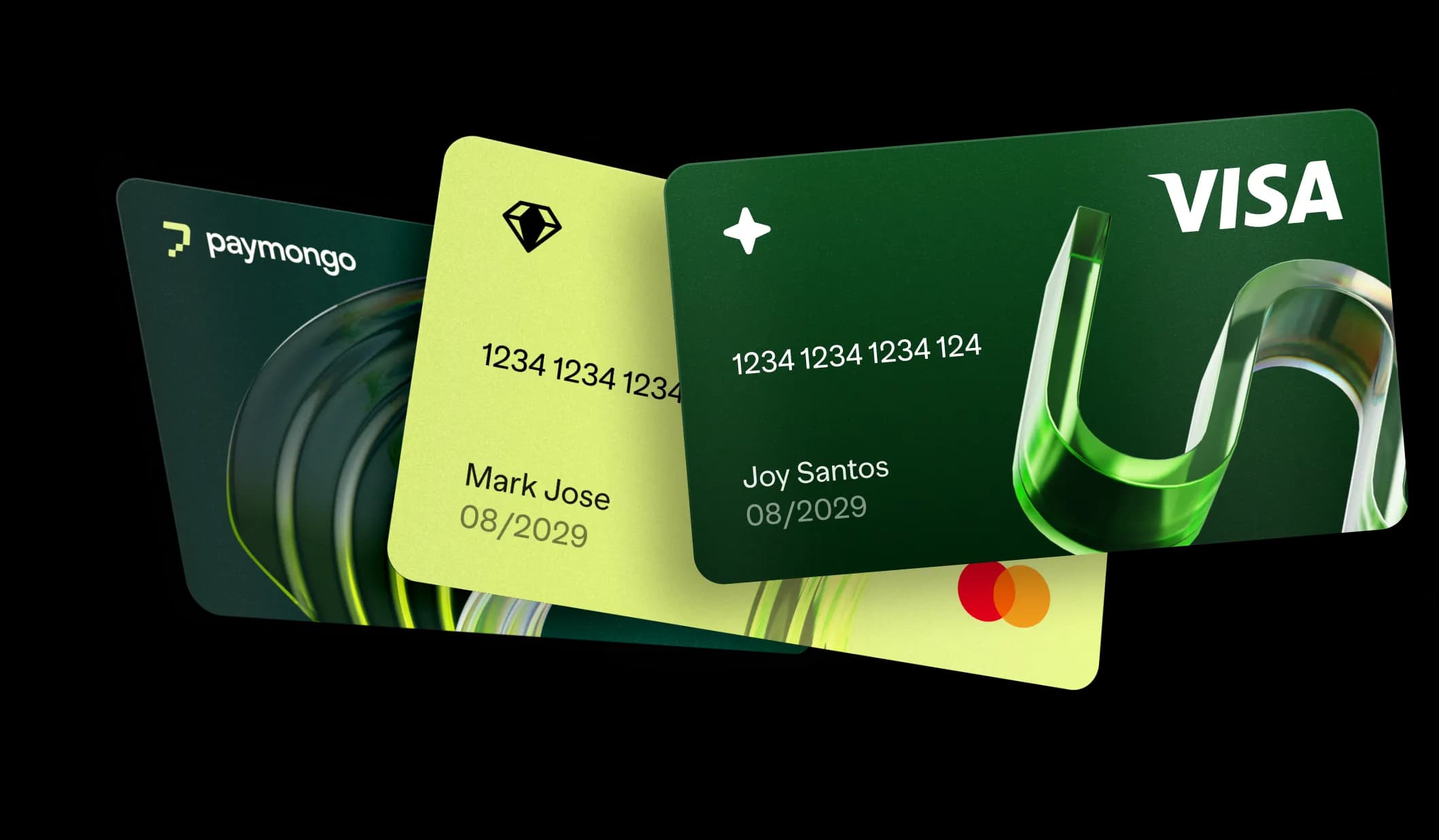 A walkthrough of generating a PayMongo Virtual Card from the Dashboard