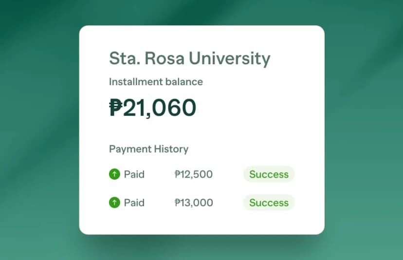 Flexible term-based payments
