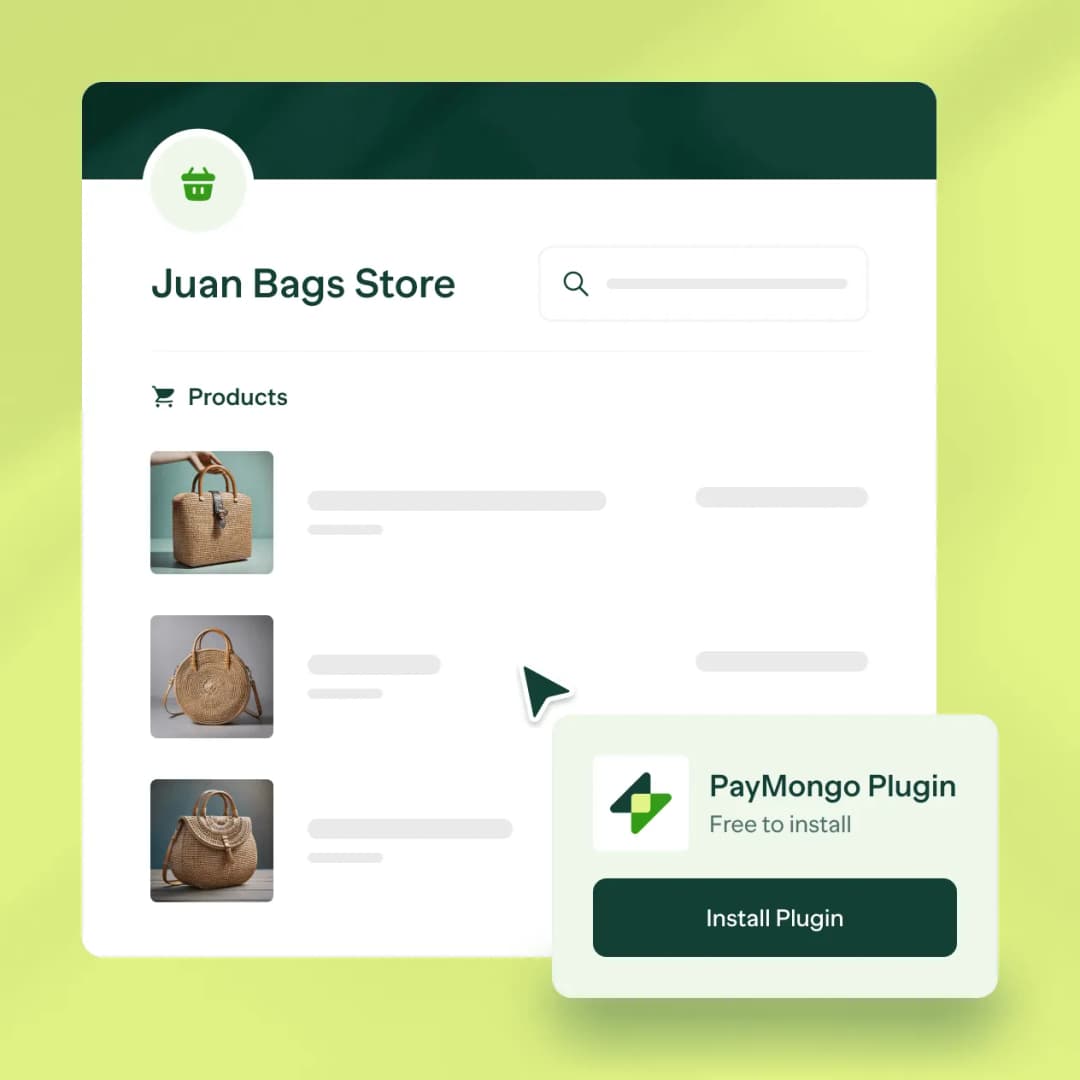 PayMongo Checkout page showing payment options