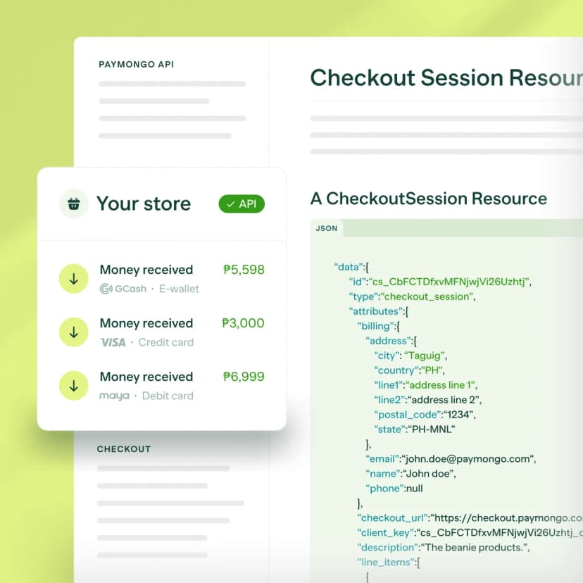 Create a Checkout Session from your backend